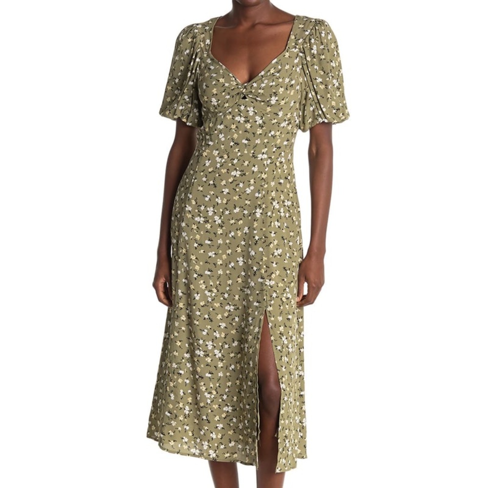 ASTR the Label Sweetheart Midi Dress